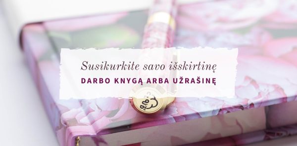 Darbo knygų ir užrašinių gamyba