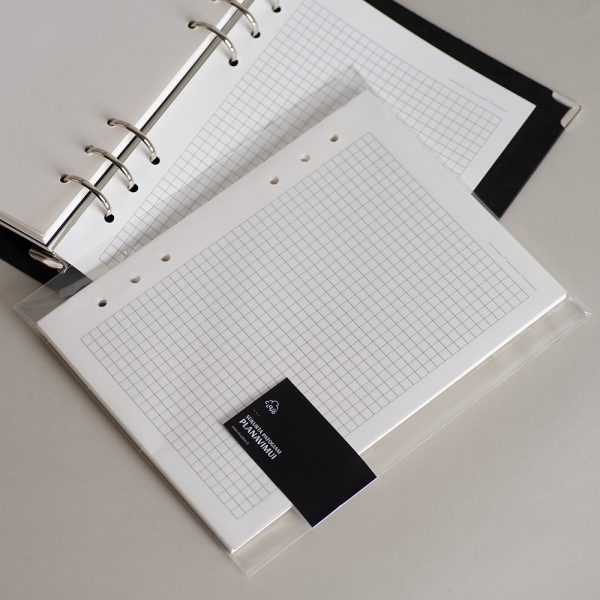 Papildomi lapai užrašams langeliais (pakuotė)