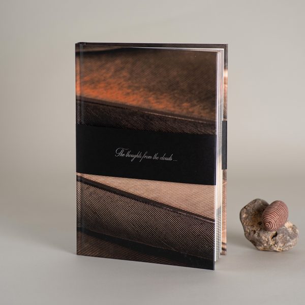 Užrašinė popieriniu viršeliu MINČIŲ SPARNAI