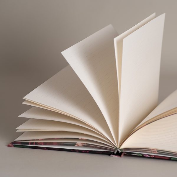 Užrašinė popieriniu viršeliu ŽIEDŲ ŠOKIS (atversta)